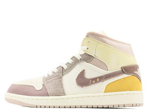 NIKE AIR JORDAN 1 MID SE CRAFT DM9652-102iCL GAW[_ 1 ~bh V[Yi GfBV Ntg SAIL/TAUPE HAZE-FOSSIL STONE
