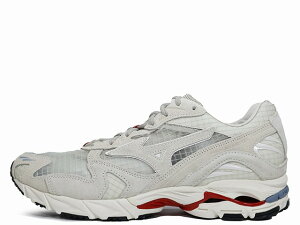 MIZUNO WAVE RIDER 10 D1GD222301~Ym EF[u C_[ 10 "nCXmoCGeB""HIGHSNOBIETY" LIGHT GREY/RED