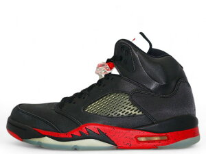y2018NzNIKE AIR JORDAN 5 RETRO 136027-006iCL GA W[_ 5 g Te ubN/jo[VeBbh BLACK/UNIVERSITY RED