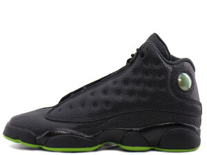 y25cm/2017NzNIKE AIR JORDAN 13 RETRO BG BLACK/ATITUDE GREEN 414574-042iCL GAW[_ 13 g {[CYO[hXN[ ubN/AeB`[hO[