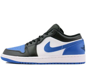 NIKE AIR JORDAN 1 LOW 553558-140iCL GA W[_ 1 [ zCg/Cu[-ubN WHITE/ROYAL BLUE/BLACK