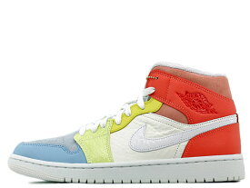 NIKE WMNS AIR JORDAN 1 MID DJ6908-100ナイキ ウィメンズ エア ジョーダン 1 ミッド　"To My First Coach" セイル/ホワイト-ライトツィトロンSAIL/WHITE-LT ZITRON