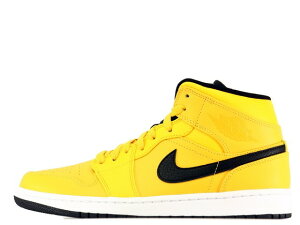 NIKE AIR JORDAN 1 MID 554724-700iCL GA W[_ 1 ~bh ujo[VeB[S[h/ubN-zCgUNIVVERSITY GOLD/BLACK-WHITE