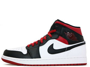 NIKE AIR JORDAN 1 MID WHITE/GYM RED-BLACK DQ8426-106iCL GA W[_ 1 ~bh zCg/ubN/Wbh