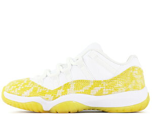 NIKE WMNS AIR JORDAN 11 RETRO LOW AH7860-107iCL EBY GA W[_ 11 LOW zCg/sAoCIWHITE/TOUR YELLOW-WHITE