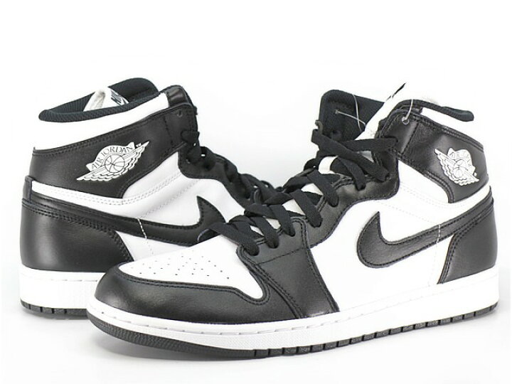 楽天市場】【2014年製】NIKE AIR JORDAN 1 RETRO HIGH OG BLACK/WHITE 