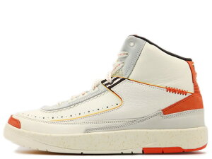 NIKE AIR JORDAN 2 RETRO SP "MAISON CHATEAU ROUGE" DO5254-180ナイキ エア ジョーダン 2 レトロ スペシャル "メゾン シャトールージュ" セイル/シトロン プルース-オレンジSAIL/CITRON PULSE-ORANGE