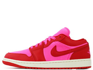 NIKE WMNS AIR JORDAN 1 LOW SE FB9893-600iCL EBY GA W[_ 1 [ V[YiGfBV sNuXg/`bh-ZC PINK BLAST/CHILE RED-SAIL