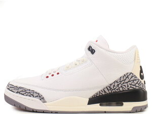 NIKE AIR JORDAN 3 RETRO DN3707-100�i�C�L �G�A�W���[�_�� 3 ���g�� �T�~�b�g�z���C�g/�t�@�C���[���b�h�[�u���b�NSUMMIT WHITE/FIRE RED-BLACK