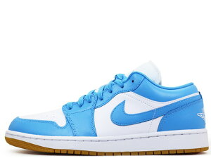 【SALE】NIKE WMNS AIR JORDAN 1 LOW WHITE/DARK POWDER BLUE-GUM LIGHT BROWN DC0774-104ナイキ ウィメンズ エア ジョーダン 1 ロー シーズナルエディション ホワイト/ダークパウダーブルー/ガムライトブラウン