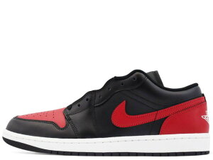 NIKE AIR JORDAN 1 LOW 553558-067iCL GA W[_ 1 [ ubN/o[VeBbh-T~bgzCgBLACK/VARSITY RED/SUMMIT WHITE