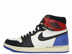 NIKE AIR JORDAN 1 RTR HI OG SP "FRAGMENT×UNION LA" IO7847-002ナイキ エアジョーダン 1 レトロ ハイ オージー スペシャル "フラグメントデザイン×ユニオン" ブラック/ホワイト/バーシティーレッドBLACK/WHITE-VARSITYRED