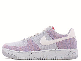 NIKE AIR FORCE 1 CRATER FLYKNIT DC4831-002ナイキ エアフォース クレーター フライニットWOLF GREY/WHITE-PURE PLATINUM-GYM RED