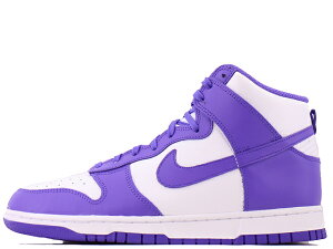 NIKE WMNS DUNK HIGH DD1869-112iCL EBY _N nC zCg/R[gp[v WHITE/COURT PURPLE