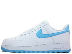 NIKE AIR FORCE 1 07 FQ4296-100iCL GAtH[X 1 07 zCg/ANGAXu[WHITE/AQUARIUS BLUE