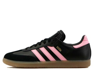 ADIDAS ORIGINALS SAMBA INTER MIAMI IH8157AfB_X IWiX To Ce }CA~ RAubN/CgsN/KCORE BLACK/LIGHT PINK/GUM