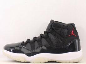 NIKE AIR JORDAN 11 RETRO 378037-002ナイキ エア ジョーダン11 レトロ "72-10" ブラック/ジムレッド 72-10 BLACK/GYM RED-WHITE-ANTHRACITE