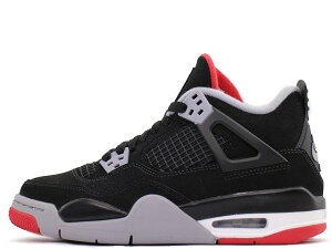 yfB[XTCYzNIKE AIR JORDAN 4 RETRO GS 408452-060iCL GAW[_ 4 g O[hXN[ ubN/t@Cbh-ZgO[BLACK/FIRE RED-CEMENT GREY