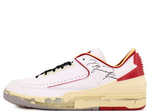 y25.5cmzNIKE AIR JORDAN 2 RETRO LOW SP "OFF-WHITE"WHITE/VARSITY RED-BLACK DJ4375-106iCL GA W[_ 2 g [ SP "ItzCg"zCg/o[VeB[ bh-ubN