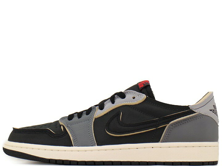 楽天市場】NIKE AIR JORDAN 1 LOW OG EX BLACK/DARK SMOKE GREY DV0982 