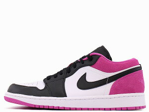 NIKE AIR JORDAN 1 LOW SE CK3022-005iCL GA W[_ 1 [ V[YiGfBV ubN/ANeButNVA/zCgBLACK/BLACK-ACTIVE FUCHDIA