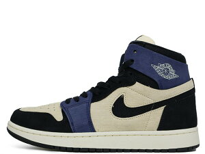 NIKE WMNS AIR JORDAN 1 ZOOM AIR CMFT@DV1305-104iCL EBY GA W[_ 1 Y[ GA RtH[g X/ubN-ubNGhu[MUSLIN/BLACK-BLACKEND BLUE