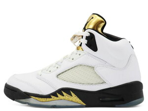 y2016NzNIKE AIR JORDAN 5 RETRO 136027-133iCL GAW[_ 5 g "S[hRC" zCg/ubN/^bNWHITE/BLACK-METALLIC GOLD COIN