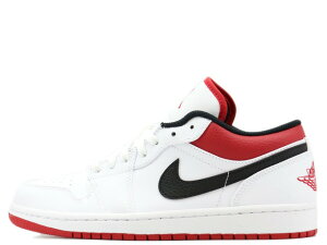 NIKE AIR JORDAN 1 LOW WHITE/GYM RED/BLACKE 553558-118iCL GAW[_1 [ zCg/Wbh-ubN