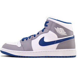 NIKE AIR JORDAN 1 MID DQ8426-014iCL GA W[_ 1 ~bh ZgO[/zCg-gD[u[CEMENT GREY/WHITE-TRUE BLUE