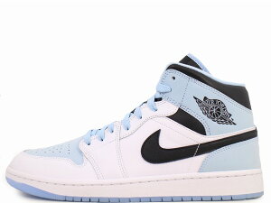 NIKE AIR JORDAN 1 MID SE DV1308-104iCL GA W[_ 1 ~bh V[YiGfBV zCg/ACXu[/ubNWHITE/ICE BLUE-BLACK