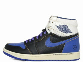 NIKE AIR JORDAN 1 RETRO HIGH OG SP IO7847-001ナイキ エアジョーダン 1 レトロハイ オージー スペシャル"フラグメントデザイン×ユニオン" ブラック/ネイビー/ロイヤル-セイル"FRAGMENT DESIGN""UNION"BLACK/NAVY/ROYAL-SAIL