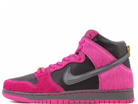 NIKE SB DUNK HIGH PRO QS DX4356-600ナイキ スケートボーディング ダンク ハイ クイックストライク "ランザジュエルズ" "RUN THE JEWELS"　ACTIVE PINK/BLACK