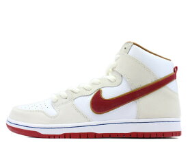 NIKE SB DUNK HIGH PRO SAIL/TEAM CRIMSON-WHEAT-SAIL CV9499-100ナイキ スケートボーディング ダンク ハイ プロ セイル/チームクリムゾン/ウィート/セイル