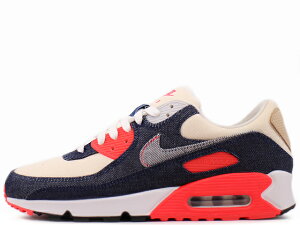 NIKE AIR MAX 90 DNHM CU1646-400�i�C�L �G�A �}�b�N�X 90 �f���n��DENIM/MEDIUM DENIM-INFRARED