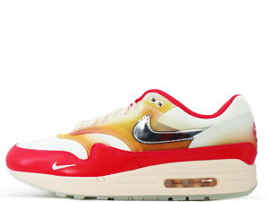 NIKE WMNS AIR MAX 1 87 PRM FN7683-133iCL EBY GA}bNX 1 87 v~A ZC/^bNVo[-bhSAIL/METALLIC SILVER-SIREN RED-SUNDIAL