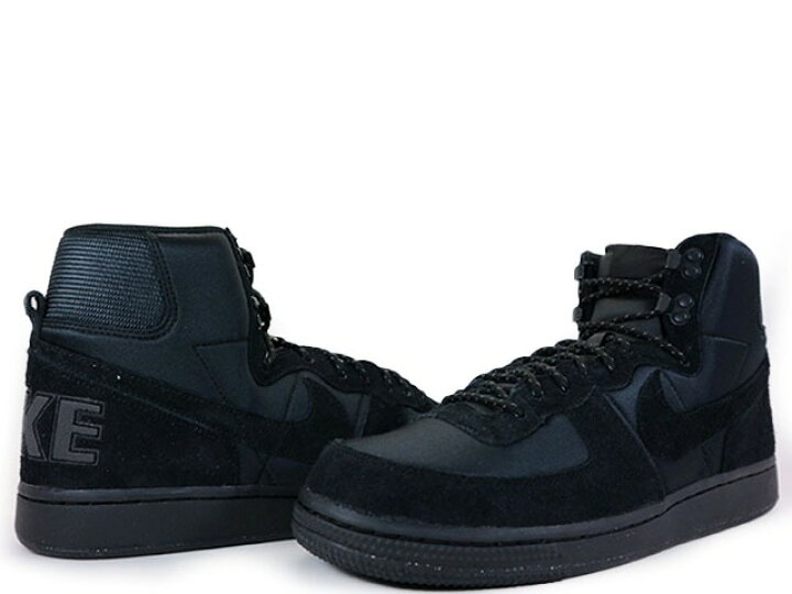 楽天市場】NIKE TERMINATOR HIGH BLACK/BLACK-BLACK FJ5464-010ナイキ 