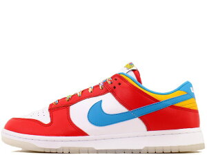 NIKE DUNK LOW QS DH8009-600iCL _N [ NCbNXgCN "u WF[Y×t[eB[yuX" nolbh/[T[u[/zCg"LEBRON JAMES×FRUITY PEBBLES"HABANERO RED/LASER BLUE-W