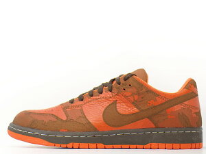 y2005NzNIKE DUNK LOW 1 PIECE 311611-821iCL _N [ s[X XpCX/obNuE-t[vIWSPICE/BAROQUE BROWN-HOOP ORANGE