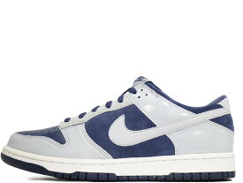 NIKE DUNK LOW JP QS AA4414-401ナイキ ダンク ロー ジャパン "アトモス/ミスマッチ" "MISMATCHED" TWLIGHT BLUE/WOLF GREY
