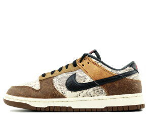 NIKE DUNK LOW PREMIUM "Head 2 Head" FJ5434-120iCL _N [ v~A i`/ubN-G[uE-yJNATURAL/BLACK-ALE BROWN-PECAN