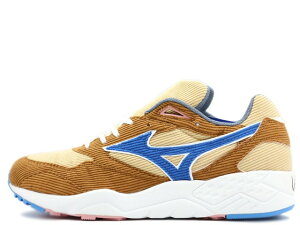MIZUNO CONTENDER NARUTO D1GD211401�~�Y�m �R���e���_�["�V���]�[ �p��" �u���E��/�x�[�W��/�u���["SHINZO PARIS" BROWN/BEIGE/BLUE