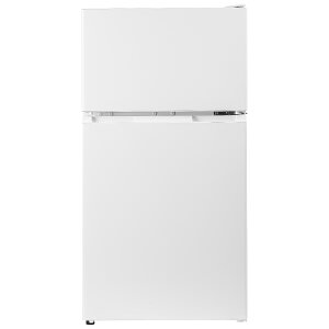 冷蔵庫 90L 小型 2ドア ひとり暮らし コンパクト 冷凍庫付き 右開き ホワイト ブラック