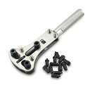 大型腕時計対応 三点支持オープナー [6種18ビット] 裏蓋を簡単開閉！ 時計工具 防水時計用 裏フタ開け器 電池交換用