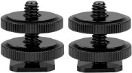 2個 1/4インチ　マウントネジアダプタ　フラッシュホットシュー部品　カメラシューアダプター　対応 DSLR…