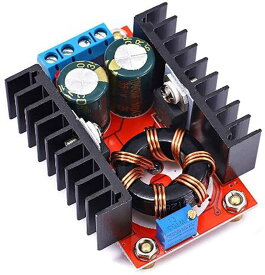 DC-DC ブースト コンバータ 10-32V 12-35V ステップアップ 調整可能電源150W