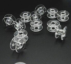 家庭用ミシン用　ボビン(11.5mm)無色、【ブラザー、ジャノメ、JUKI、TOYOTA、シンガー共通】