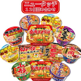 カップラーメン 詰め合わせ カップ麺 まとめ買い ヤマダイ ご当地グルメ 9種類 12個 アソート 送料無料 詰め合わせ ニュータッチ みそバター 北海道