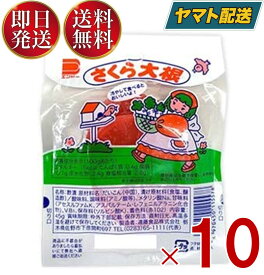 【25日限定！抽選で最大全額ポイントバック】 さくら大根 2枚 駄菓子 定番駄菓子 つけもの くせになる味 遠藤食品 10個