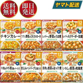 和光堂 離乳食 ベビーフード グーグーキッチン 12か月頃から 8種 アソート 食べ比べセット Bセット