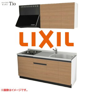 �Ԍ�1800mm 2���K�X�R���� �~�j�L�b�`�� �R���p�N�g�L�b�`�� �R�����O�������X LIXIL ���N�V�� Tio �e�B�I �ǕtI�^ ���f�U�C�� �O���[�v2 B7�V���[�Y �ؖ�(�����) �J���[(�N���G���X�N) ���C��
